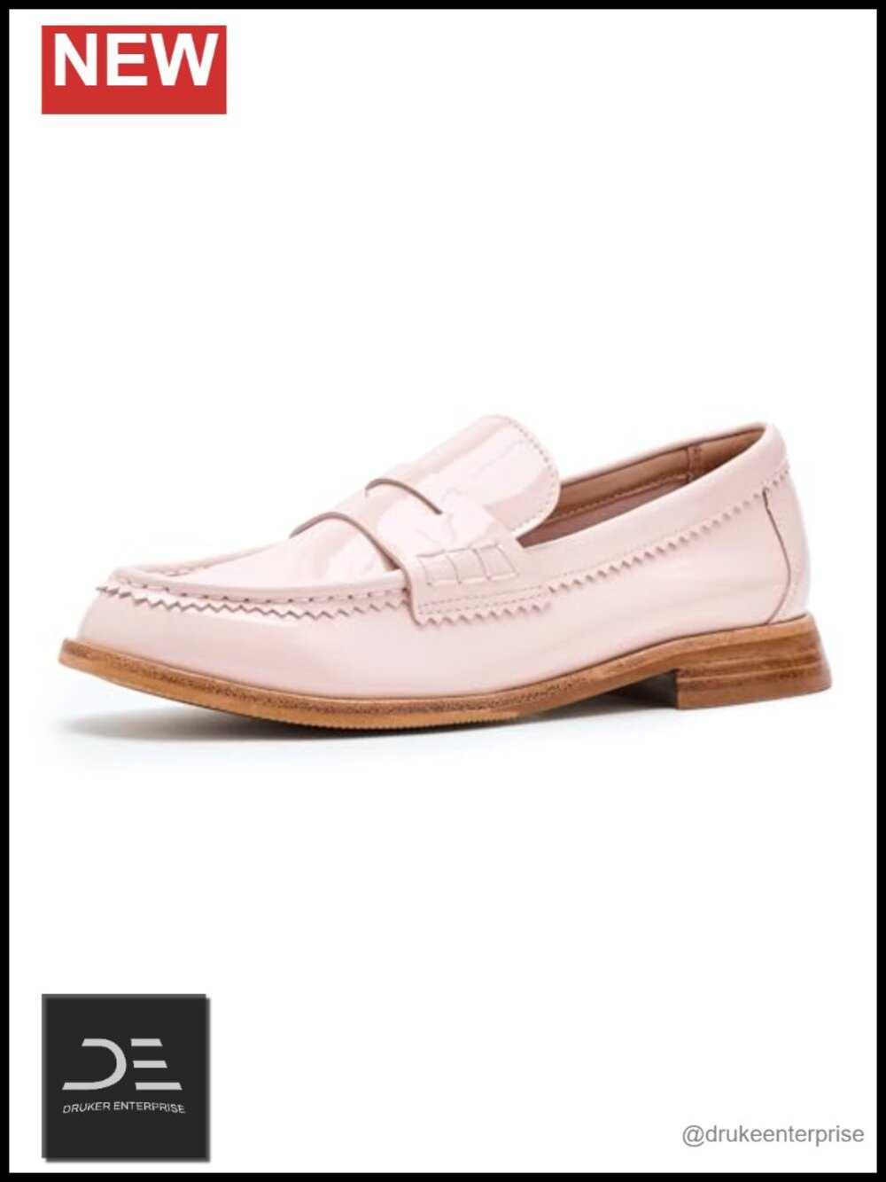 Women's Penny Loafers Slip-On Formal Business Casual Block Heel Synthetic